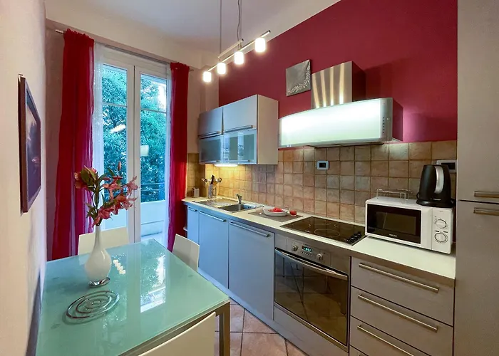 Апартаменты Comte De Nice 4Pers Parking Available Wifi Ac